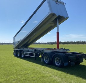 End Tipper Trailer | Aluminium Grain Tipper Trailer