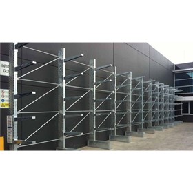 Cantilever Racking with Two Finishes