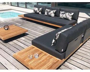 Tropique Design - Outdoor Euro Bolster Cushion | Aloha Palm 