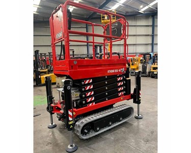 Athena - Compact Tracked Scissor Lift 850 HE | slopes up to 23° 