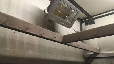 20% more efficient in drying process: EHSAFE short-wave infrared heaters in hazardous paint booths