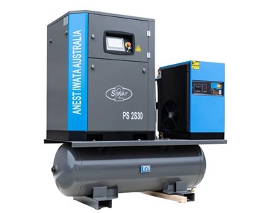 Anest Iwata - 10 Hp Variable Speed Drive Full Feature Compressor