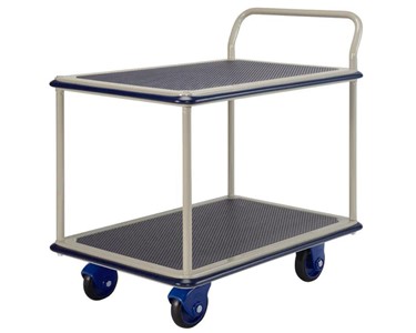 Prestar - Quality Double Deck Trolley With Single Handle
