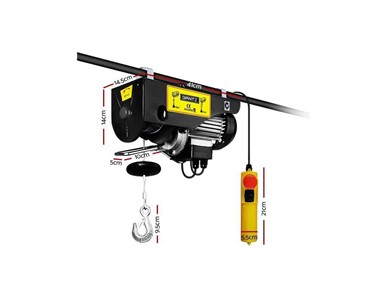Giantz - 1300W Electric Hoist Winch Rope Lifting Cable