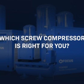 Which Screw Compressor is Right for You?