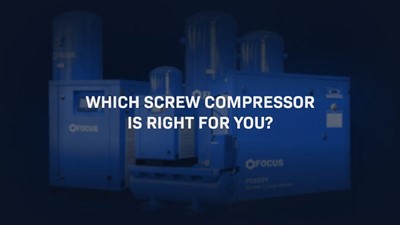 Which Screw Compressor is Right for You?