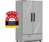 Huxford - Upright Refrigerator | 2 Door Low Energy Block Door Fridge | HPM850SS