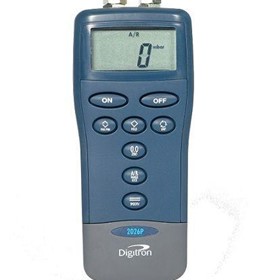 Waterproof Digital Differential Manometer 0-1000kPa | Digitron 2026P7 