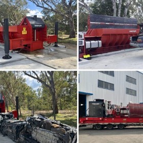 Hydraulic Car Baler