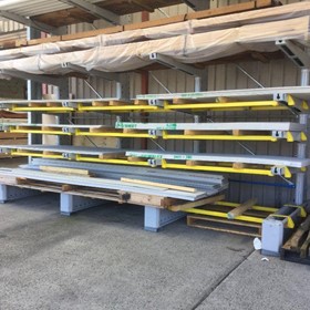 Saddle System for Cantilever Racking
