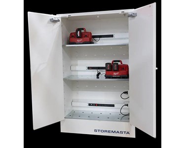 Storemasta - 18 Outlet Battery Charging Cabinet