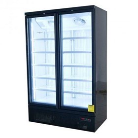 DOUBLE GLASS DOOR FRIDGE WITH SELF-CONTAINED COOLING SYSTEM - NDA1250