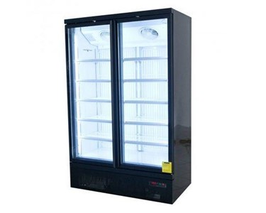 Saltas - DOUBLE GLASS DOOR FRIDGE WITH SELF-CONTAINED COOLING SYSTEM - NDA1250