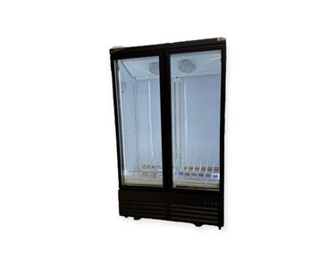 Commercial Display Double Door Fridge