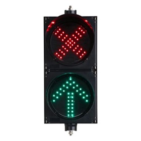 LED Traffic Lights | 2 Aspect 200mm Lane Control
