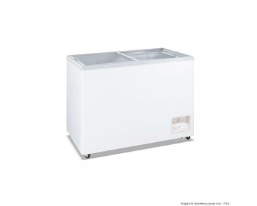 Thermaster - Commercial Chest Freezer Heavy Duty Glass Sliding Lids - WD-200F
