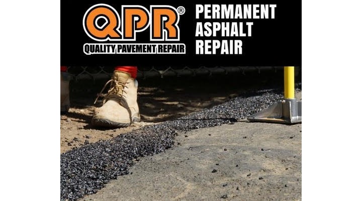 QPR Permanent Asphalt repair - Great for emergency Jobs