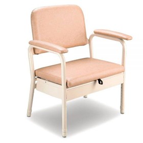 Wide Bariatric Bedside Commode
