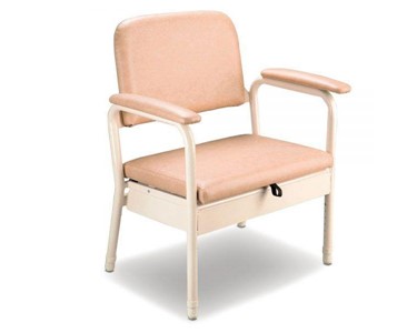 Wide Bariatric Bedside Commode