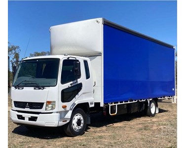 Used Curtainsider Truck | 2016 MITSUBISHI FUSO FIGHTER 1227 