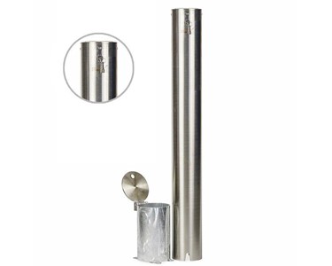 Bollard Premium Removable KeyLock 140mm In Ground | BP140-IG-REM-KL-SS