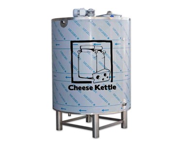 Cheese Kettle - Cheese Processing Machine | 400 Ltr Stainless Steel Milk Tank