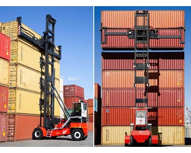 CVS Ferrari - Hybrid empty container handlers