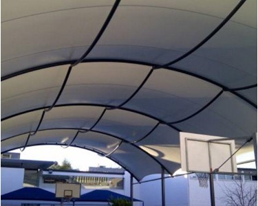 Weathersafe Shades - Commercial Umbrellas | Barrel Vault Structures