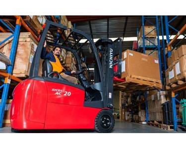 Nichiyu - 3 Wheel Electric Counterbalance Forklifts | 1.3t to 2.0t 