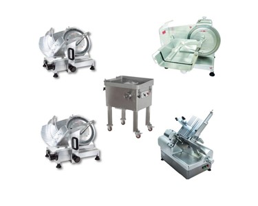 Commercial Butcher Equipment - Meat Slicers, Mincers Meat , Marinator, Bone Saw, Cheese Grater