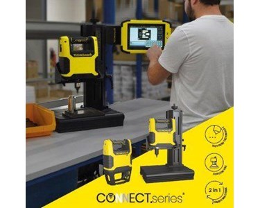 Technomark - Connect Combo 120 | Portable + Benchtop Dot Peen Marking System 