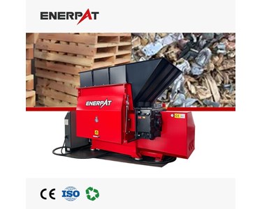 Enerpat - Single Shaft Wood Waste Shredder