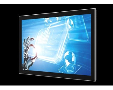 CyberVisuell - 23.8” FHD Multiple Input Industrial Monitor CM-P238A-CT