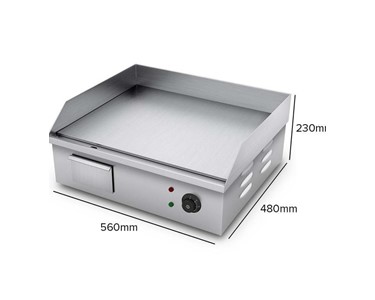 SOGA - 2200W Electric Stainless Steel Flat Griddle