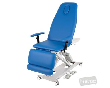 SX Podiatry Chair with Electric Seat Tilt and Leg Rest