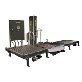 Automatic Inline Turntable Pallet Wrapping Machine | WCA-SMART