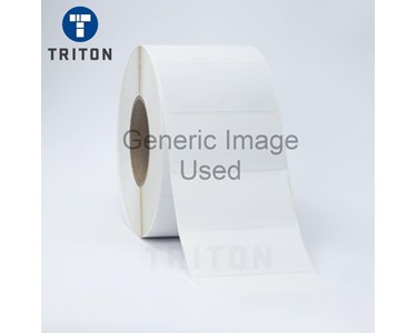 Triton - Thermal Poly Label Roll 80x55 White