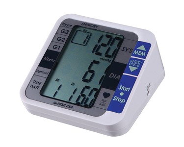 GoWISE USA - Digital Blood Pressure Monitor | GW22051