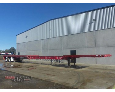 Used Bogie Flat Top Extendable Trailer | 2014