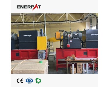 Enerpat - High-Density Automated Horizontal Bagging and Baling Press Machine