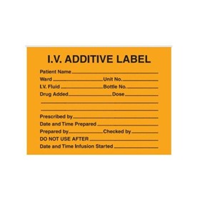 Burette & Additive Labels | LPA001