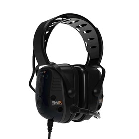 Radio-Powered Headset | SM1R smartMuff™ 