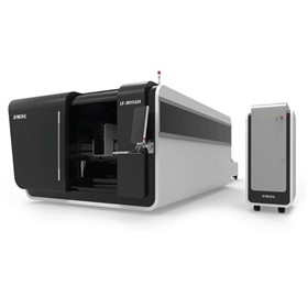 Enclosed Heavy Industrial CNC Fiber Laser Cutter High-Speed | LF3015GH