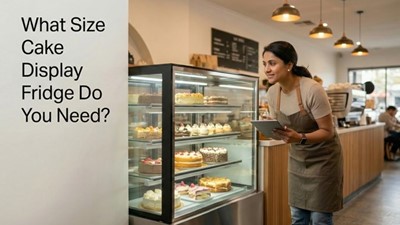 What Size Cake Display Fridge Do You Need? (Capacity, Foot Traffic & Sales Volume Guide)