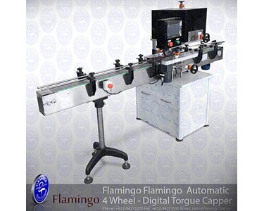 Flamingo - Capping Machine | Automatic Digital Torgue Capper | EFCA-ET-65
