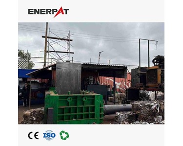 Enerpat - Lid Style Automatic Scrap Metal Baler