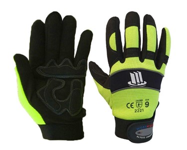 WSP - Hi-Vis Anti-vibration Mechanics Gloves