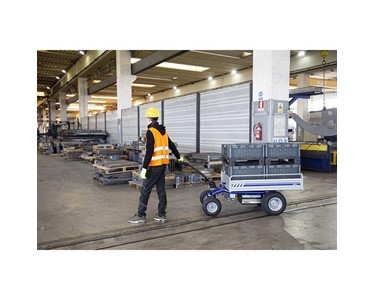 Zallys - Jespi Electric Material Handling Cart with Standard Tray  - Load 600kg