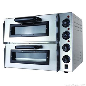 Compact Double Pizza Deck Oven