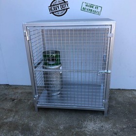 Gas Bottle Storage Cage – DHE-GBC615-FW